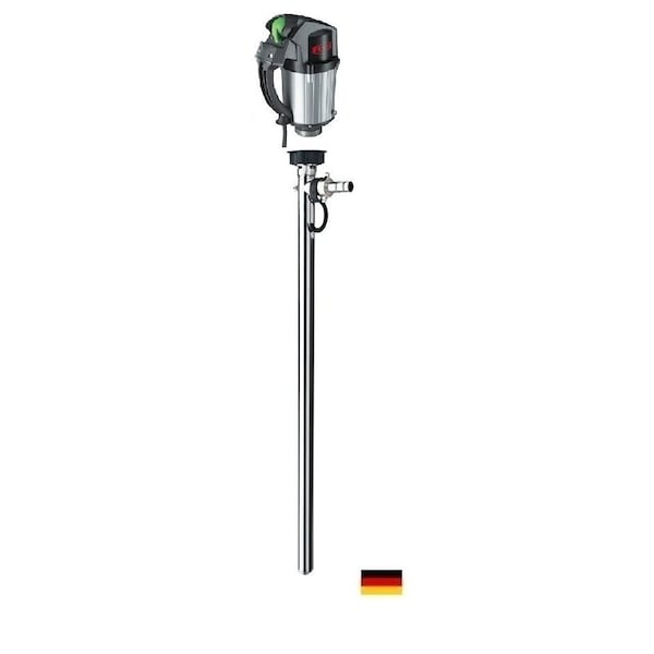 Flux Drum Pump, Stainless Steel, 47" Long, Exp Proof Motor, 120V, 60Hz, 1ph, 460 Watts Power. 24